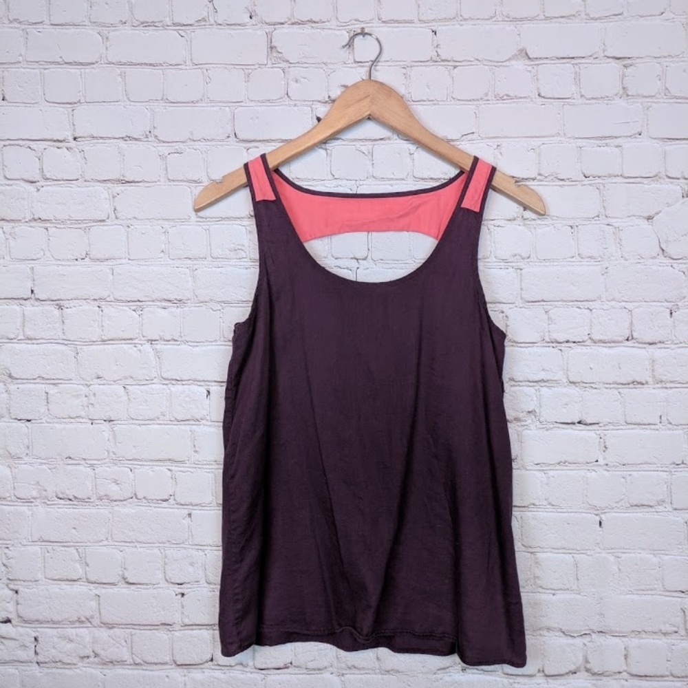 Patagonia Organic Cotton Cutout Back Tank Top